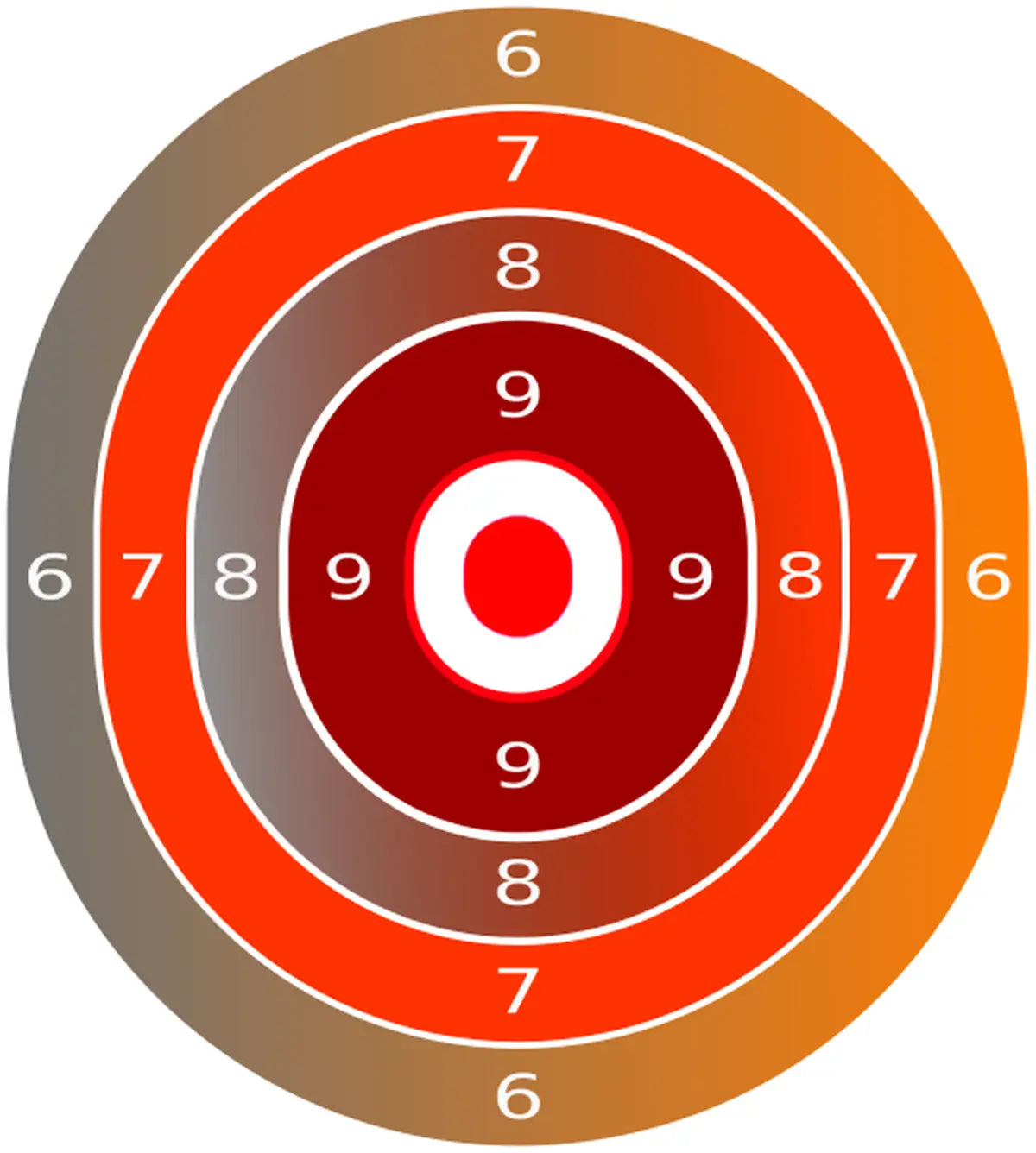 Bullseye Target 4 - Printable Shooting Target