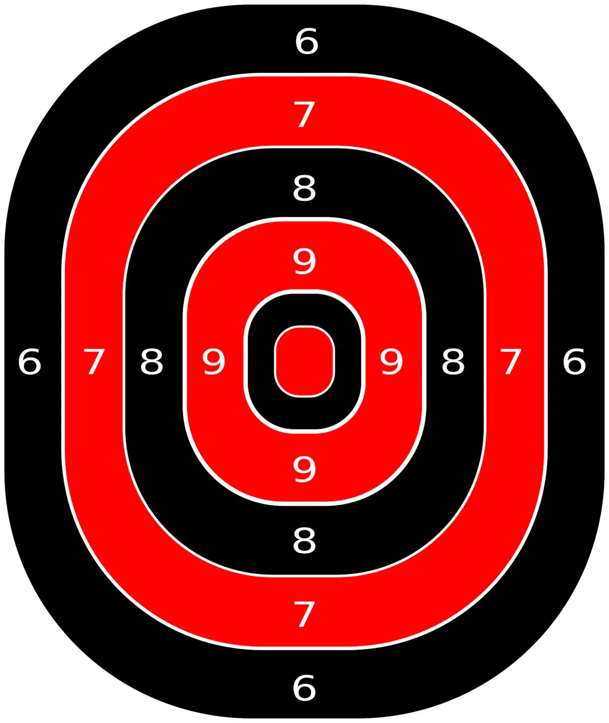 Bullseye Target 41 - Printable Shooting Target