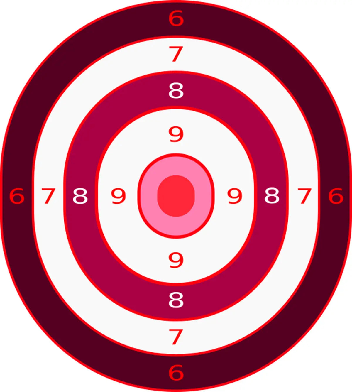 Bullseye Target 42 - Printable Shooting Target