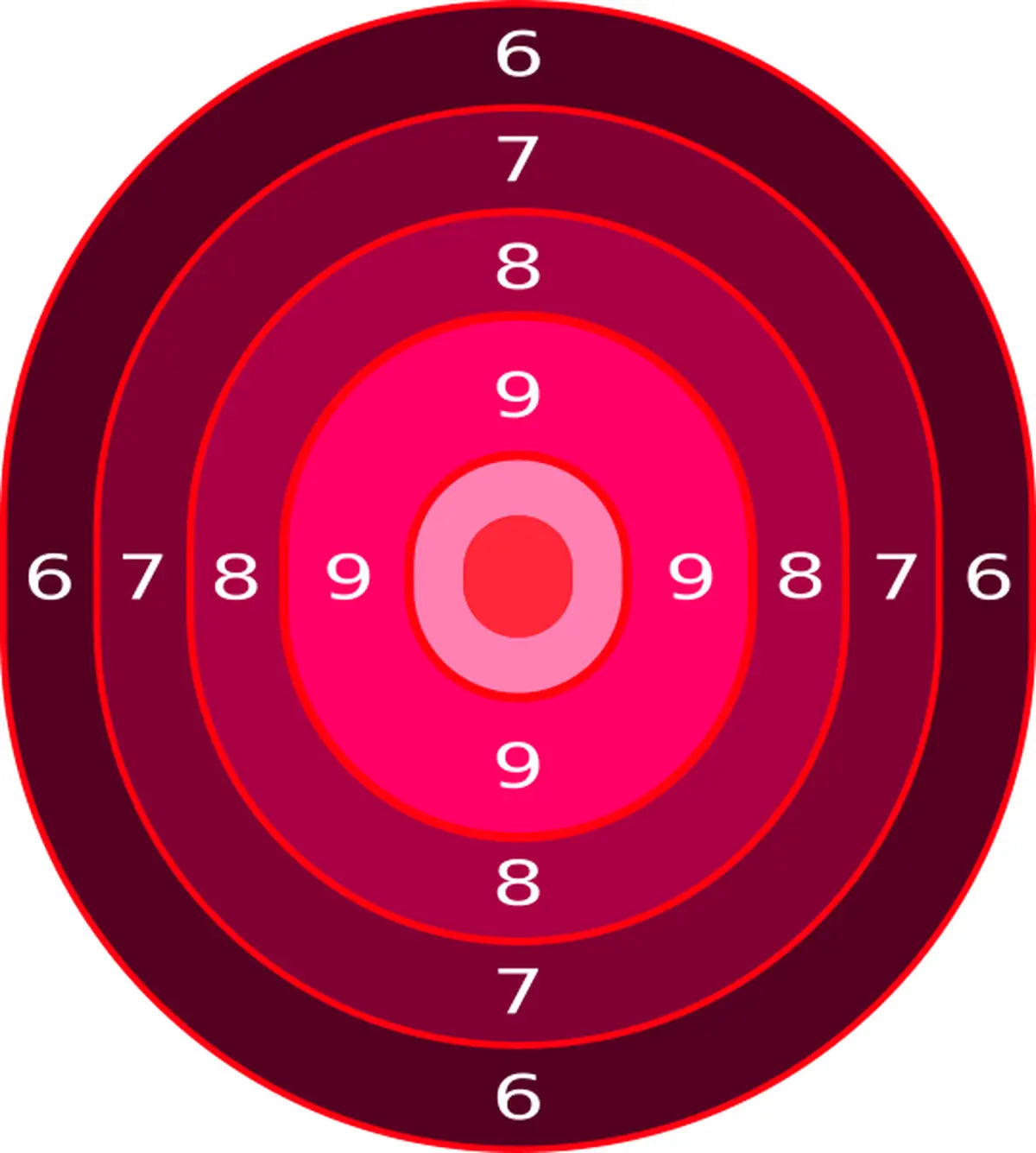 Bullseye Target 73 - Printable Shooting Target