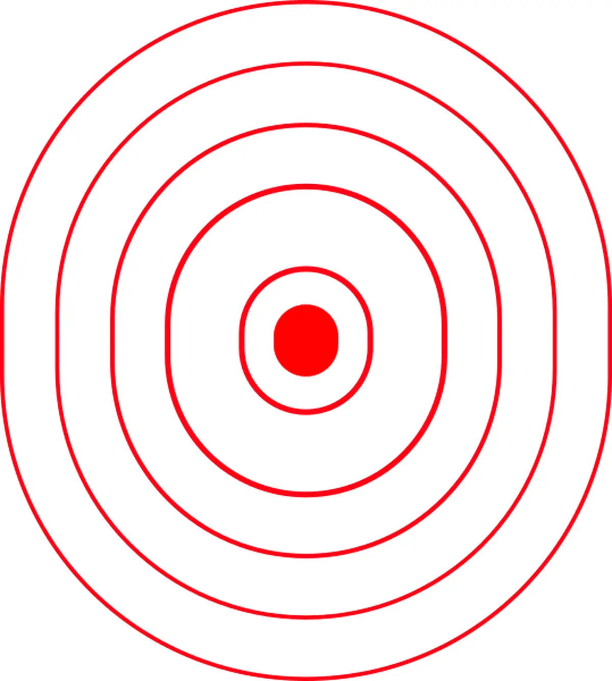 Bullseye Target 74 - Printable Shooting Target
