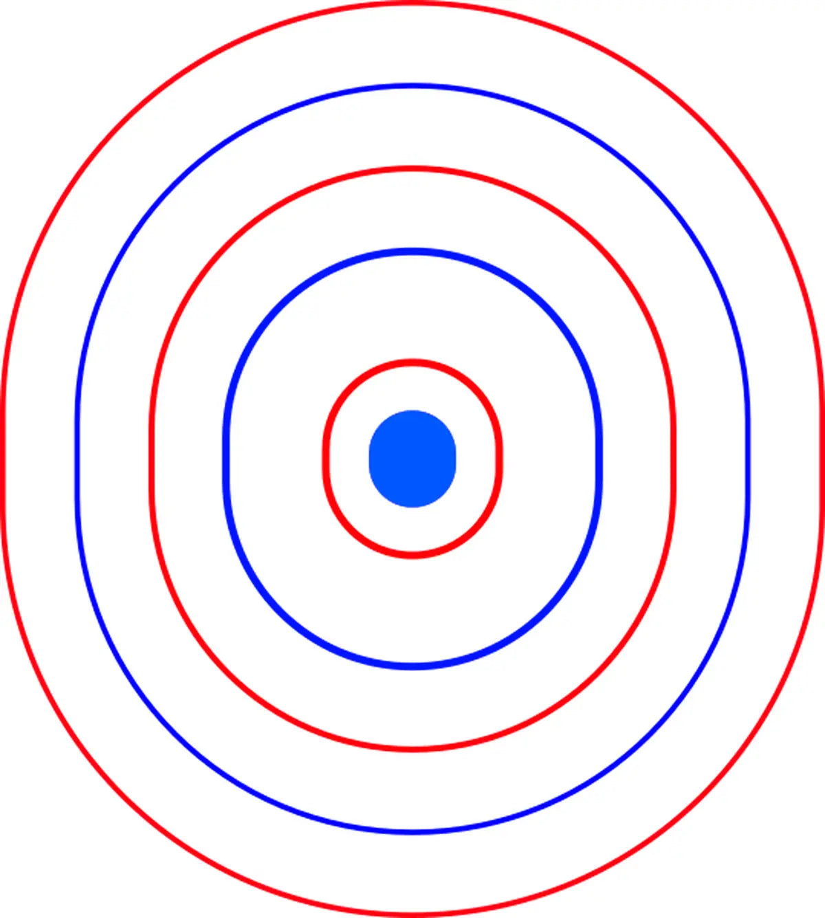 Bullseye Target 80 - Printable Shooting Target