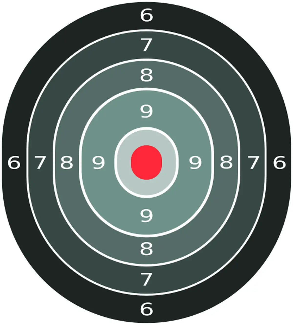 Bullseye Target 83 - Printable Shooting Target