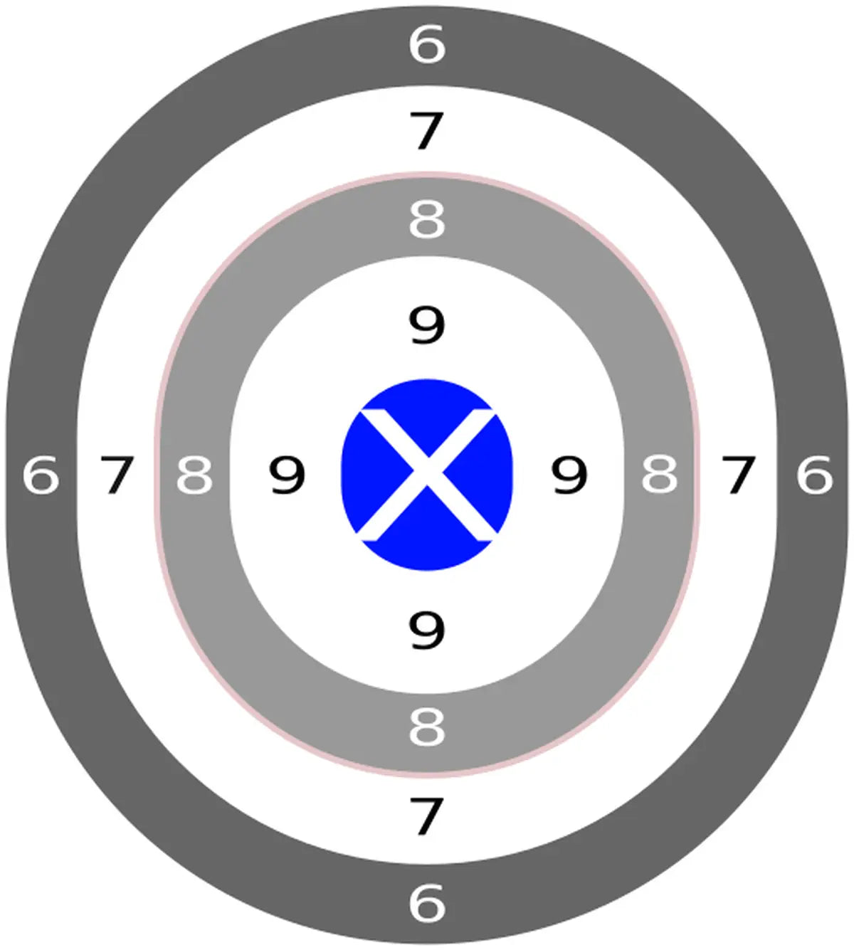 Bullseye Target 87 - Printable Shooting Target