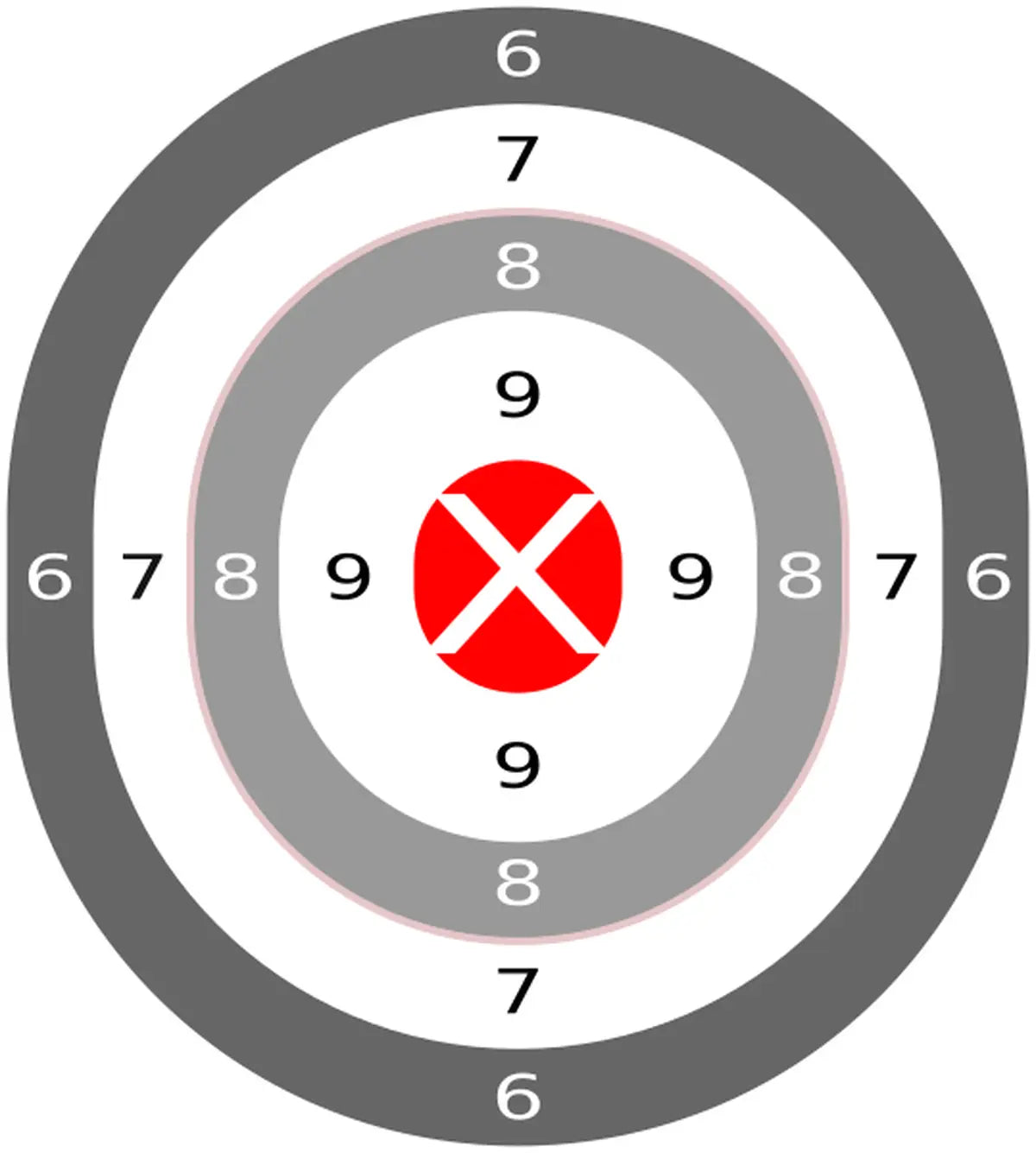 Bullseye Target 88 - Printable Shooting Target