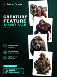 Creature Feature Pack (108 Targets)