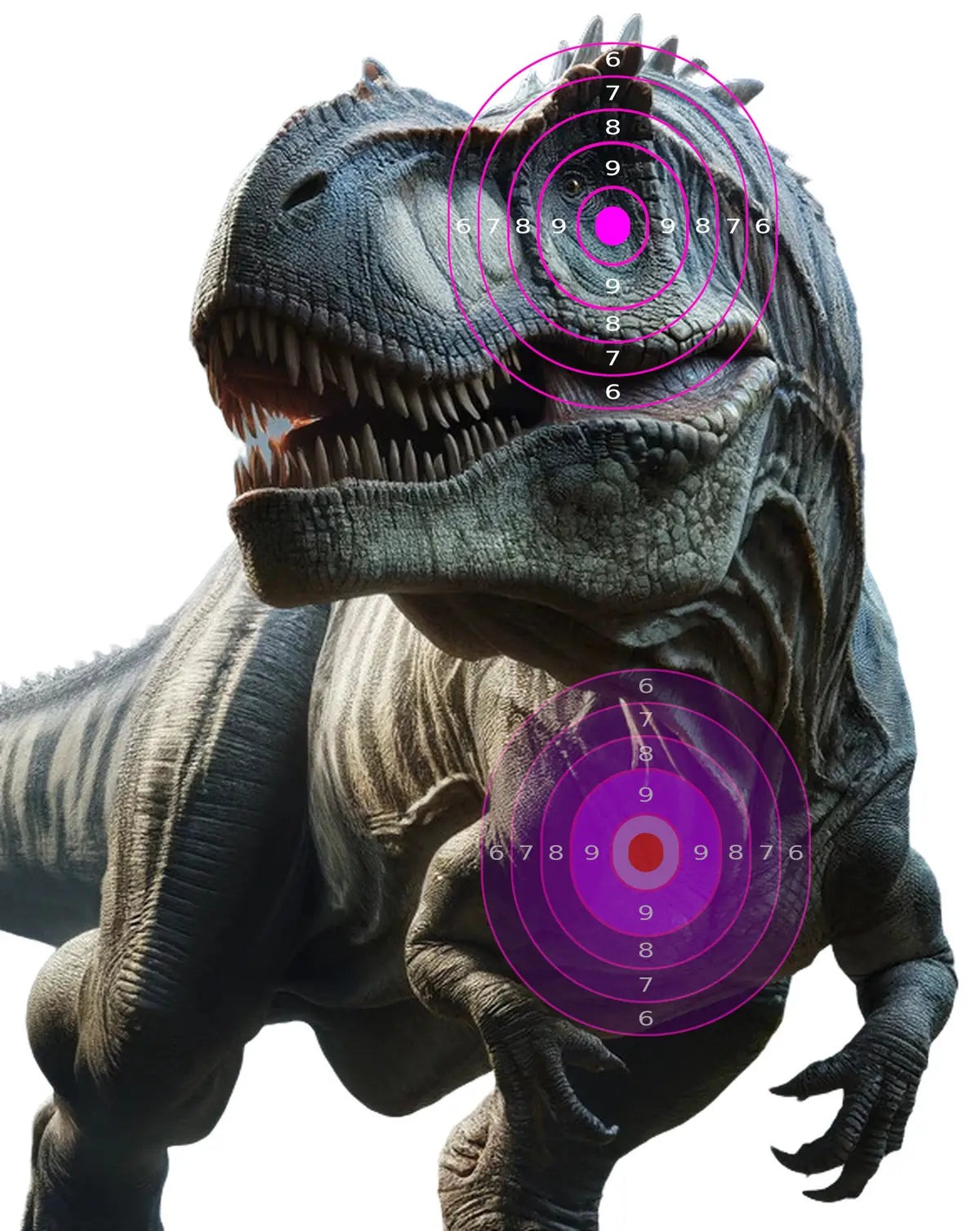 Dinosaur Giganotosaurus Target 26 - Printable Shooting Target