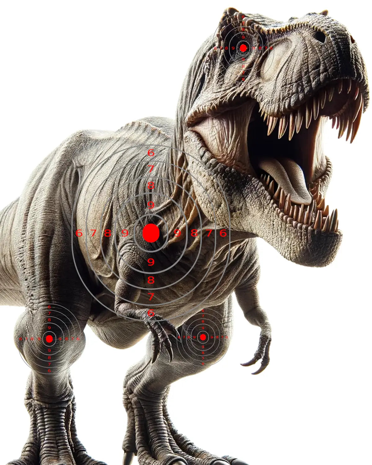 Dinosaur TREX Target 23 - Printable Shooting Target