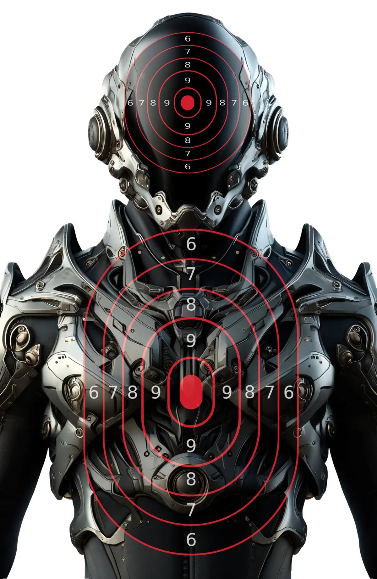 Future Warfare Target 33 - Printable Shooting Target