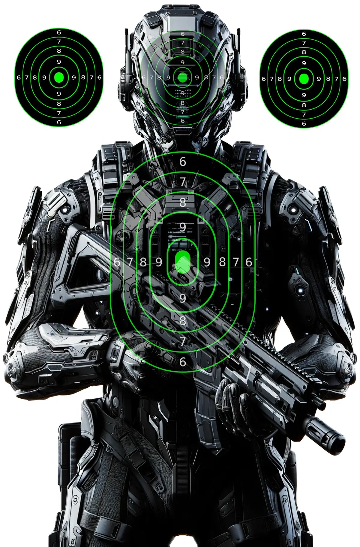 Future Warfare Target 46 - Printable Shooting Target