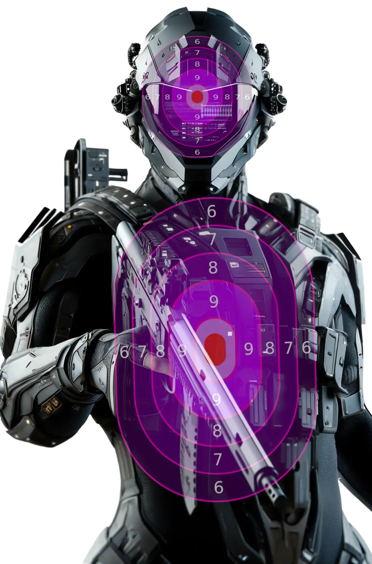 Future Warfare Target 49 - Printable Shooting Target