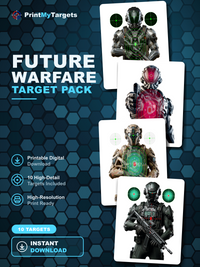 Future Warfare Pack (10 Targets)