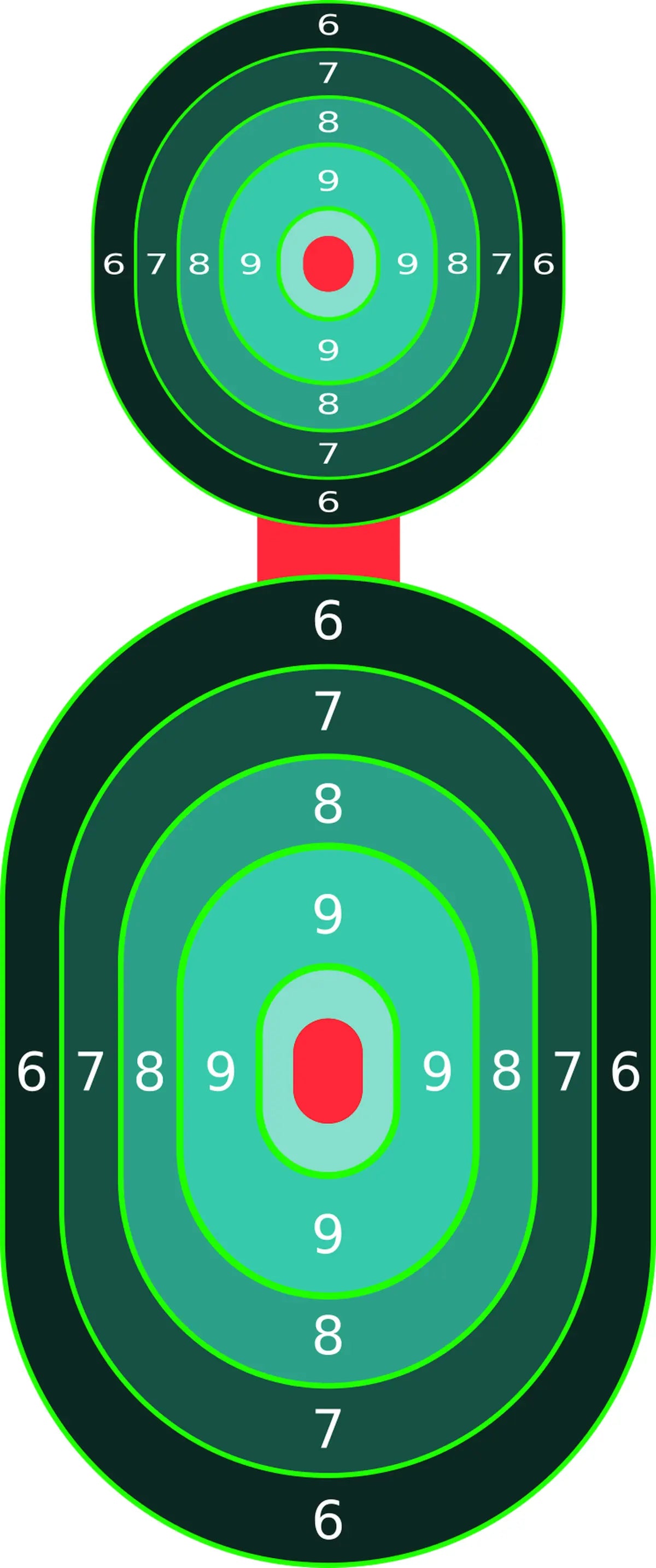 HB 10 Target 15 - Printable Shooting Target
