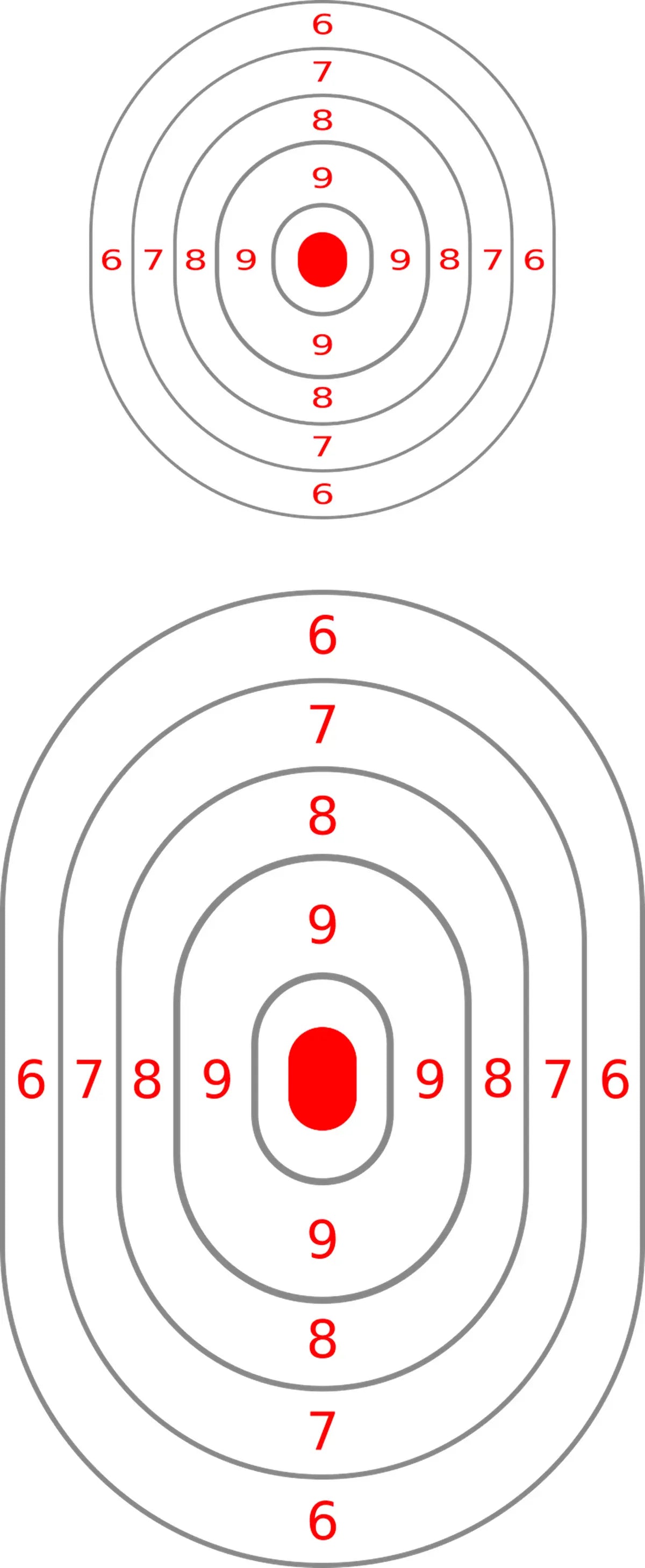 HB 10 Target 30 - Printable Shooting Target