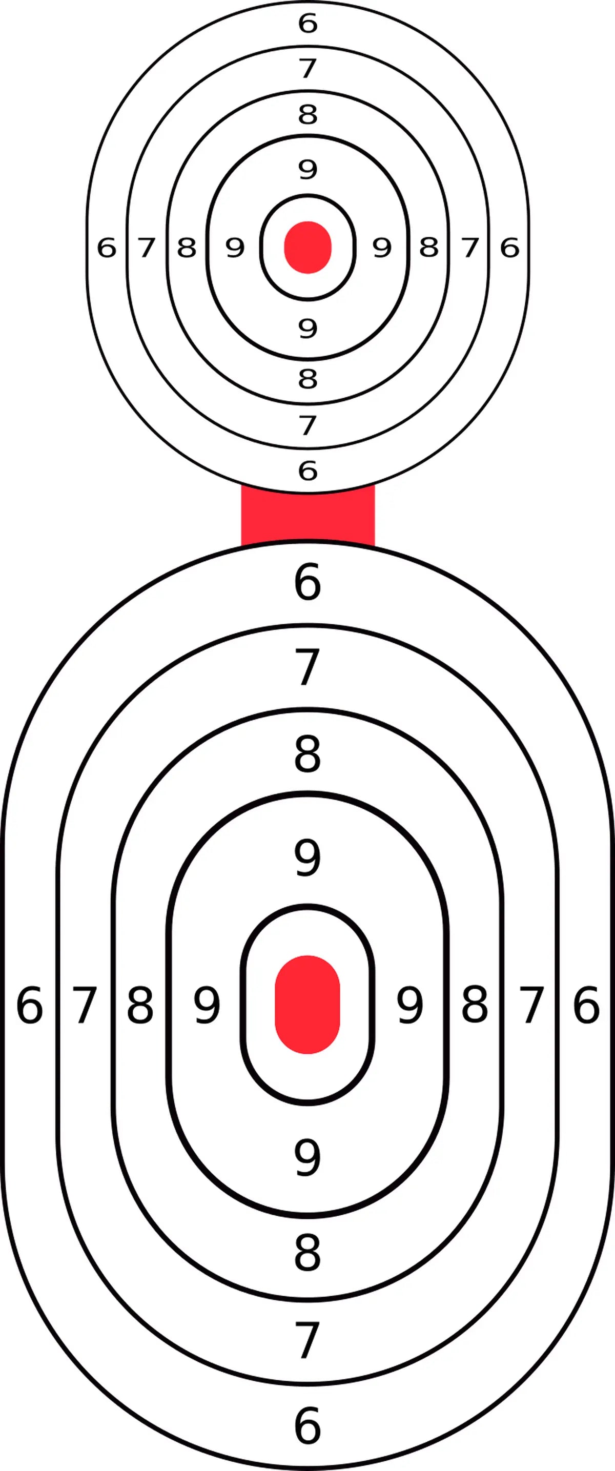HB 10 Target 35 - Printable Shooting Target