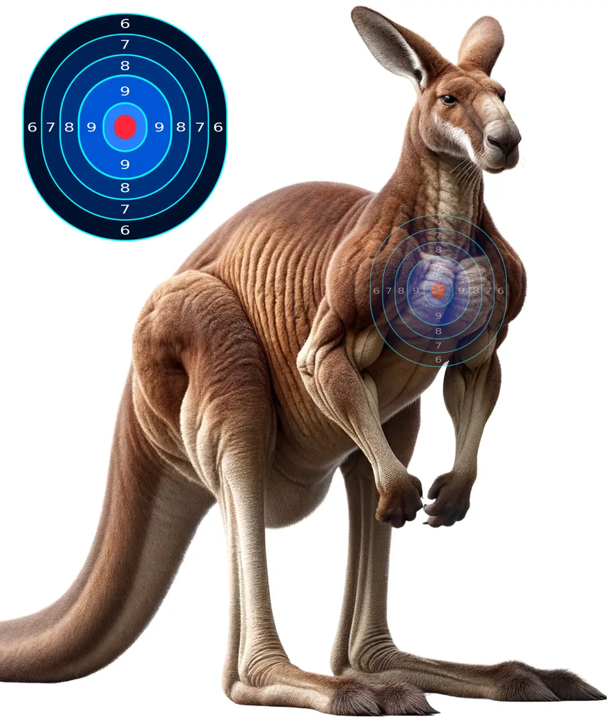 Ice Age Giant Kangaroo Target 22 - Printable Shooting Target