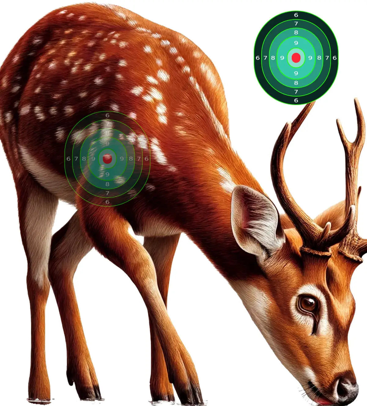 Indian Jungle Deer Target 4 - Printable Shooting Target
