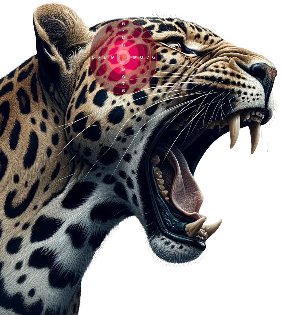 Indian Jungle Leopard Target 46 - Printable Shooting Target