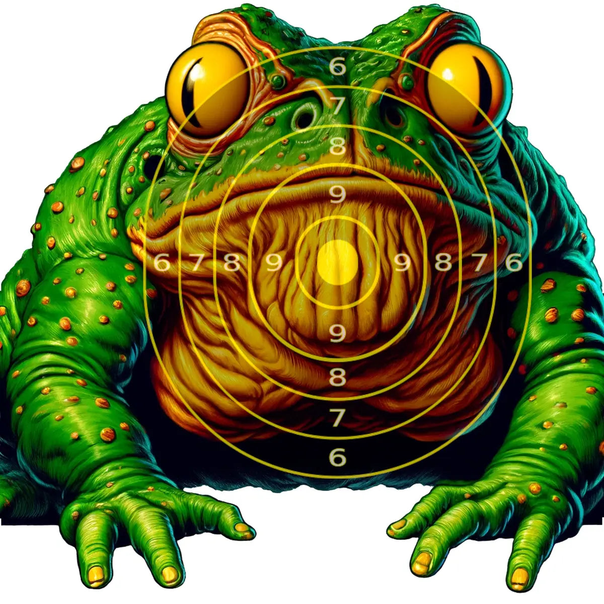 Monsters Target 11 - Printable Shooting Target