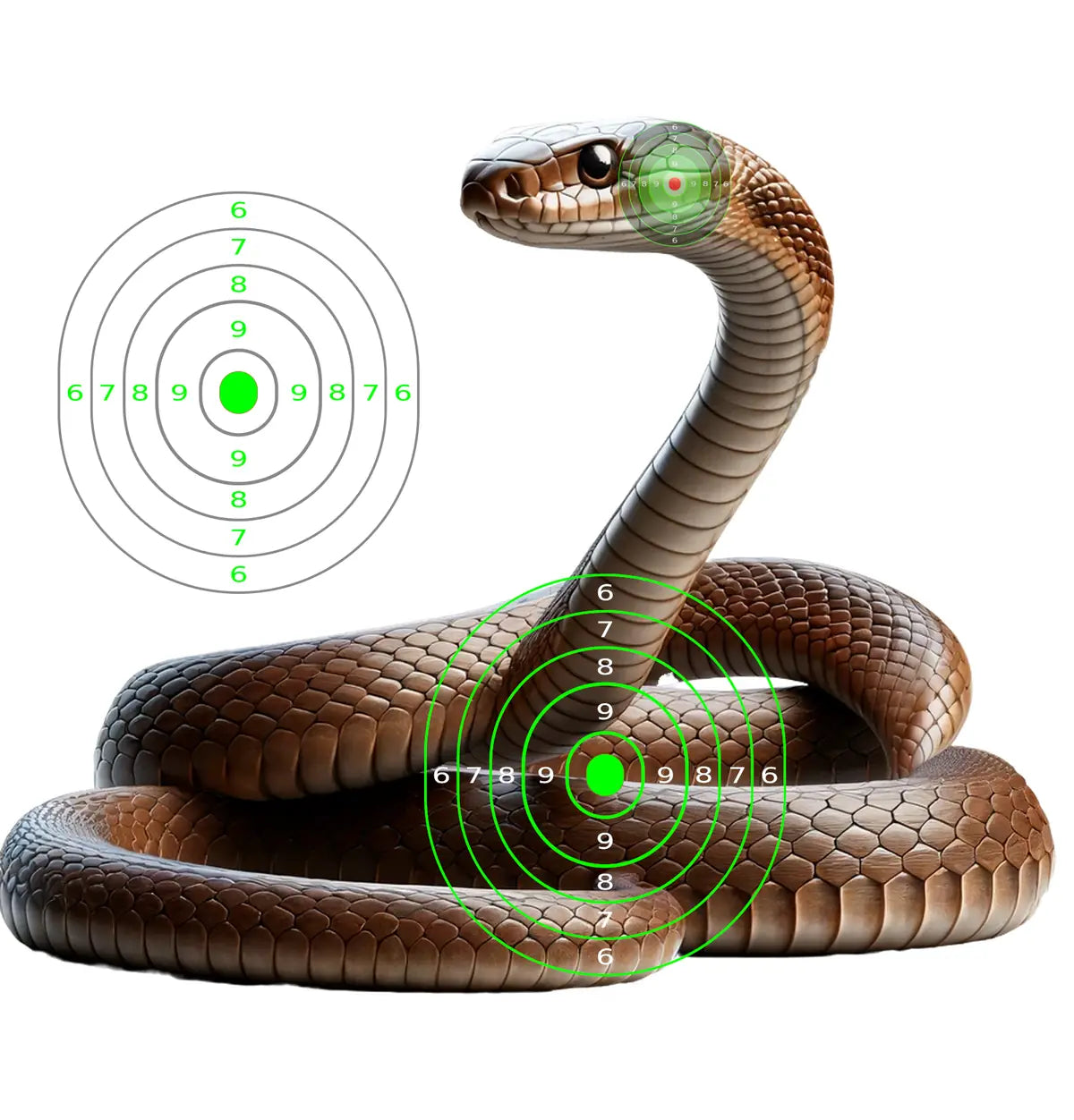 Outback Eastern Brown Snake Target 5 - Printable Shooting Target