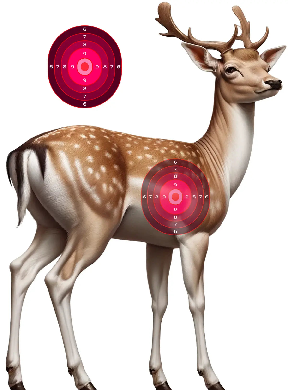 Outback Fallow Deer Target 11 - Printable Shooting Target
