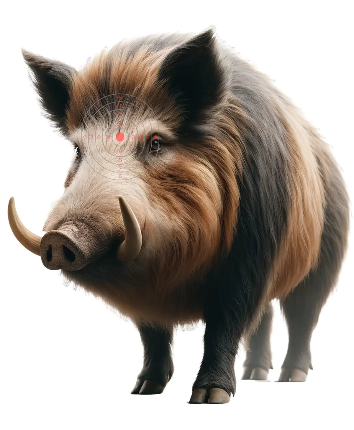 Outback Feral Pig Target 24 - Printable Shooting Target