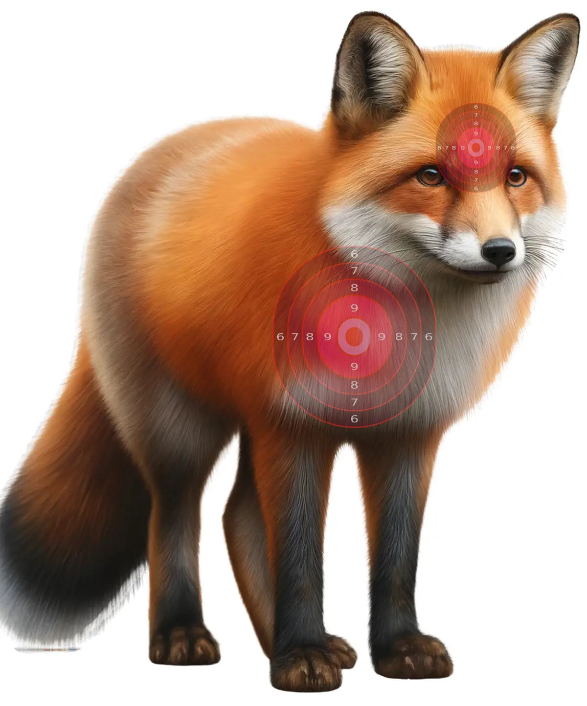 Outback Red Fox Target 16 - Printable Shooting Target