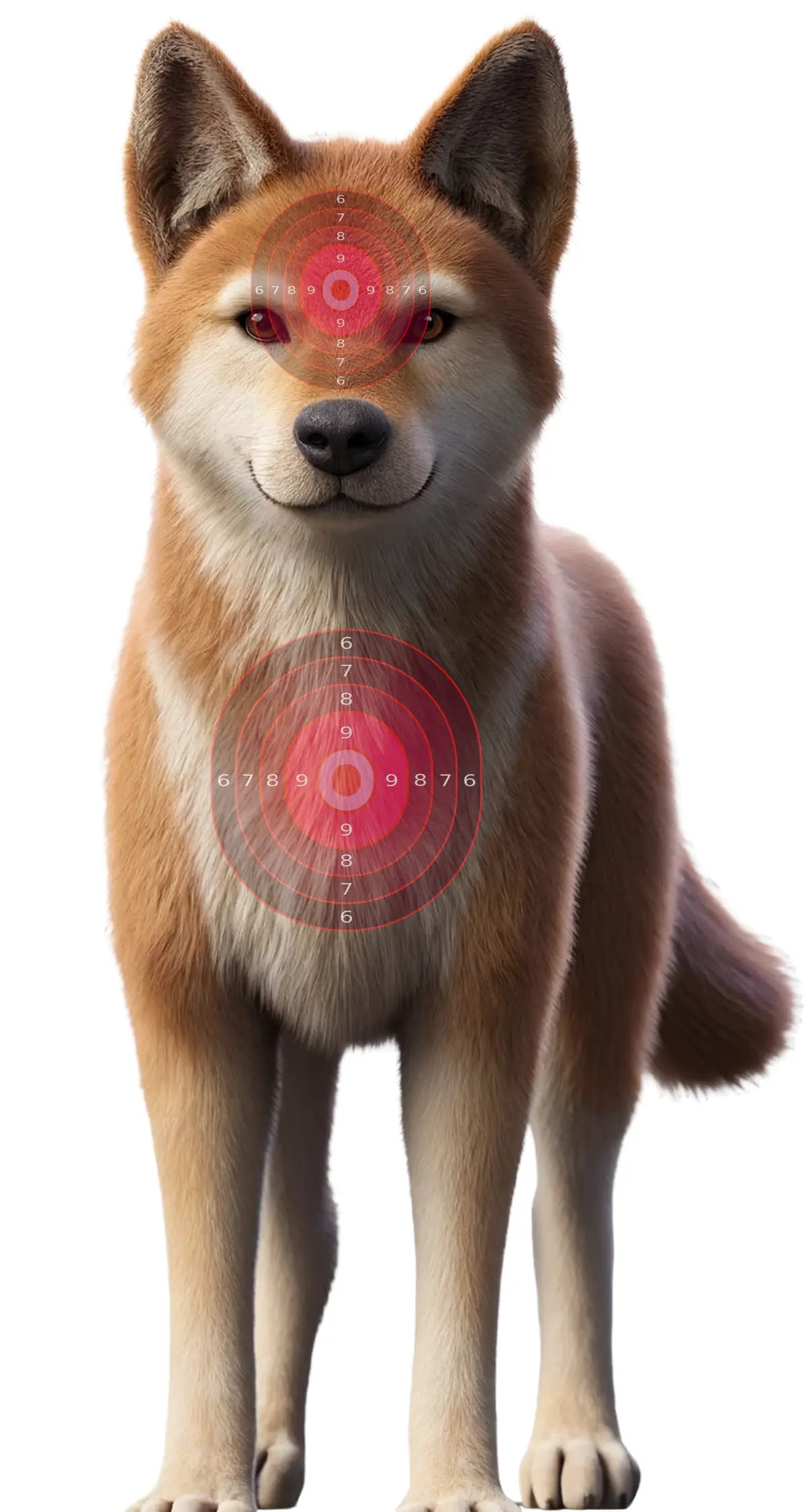 Outback Wild Dog Target 47 - Printable Shooting Target