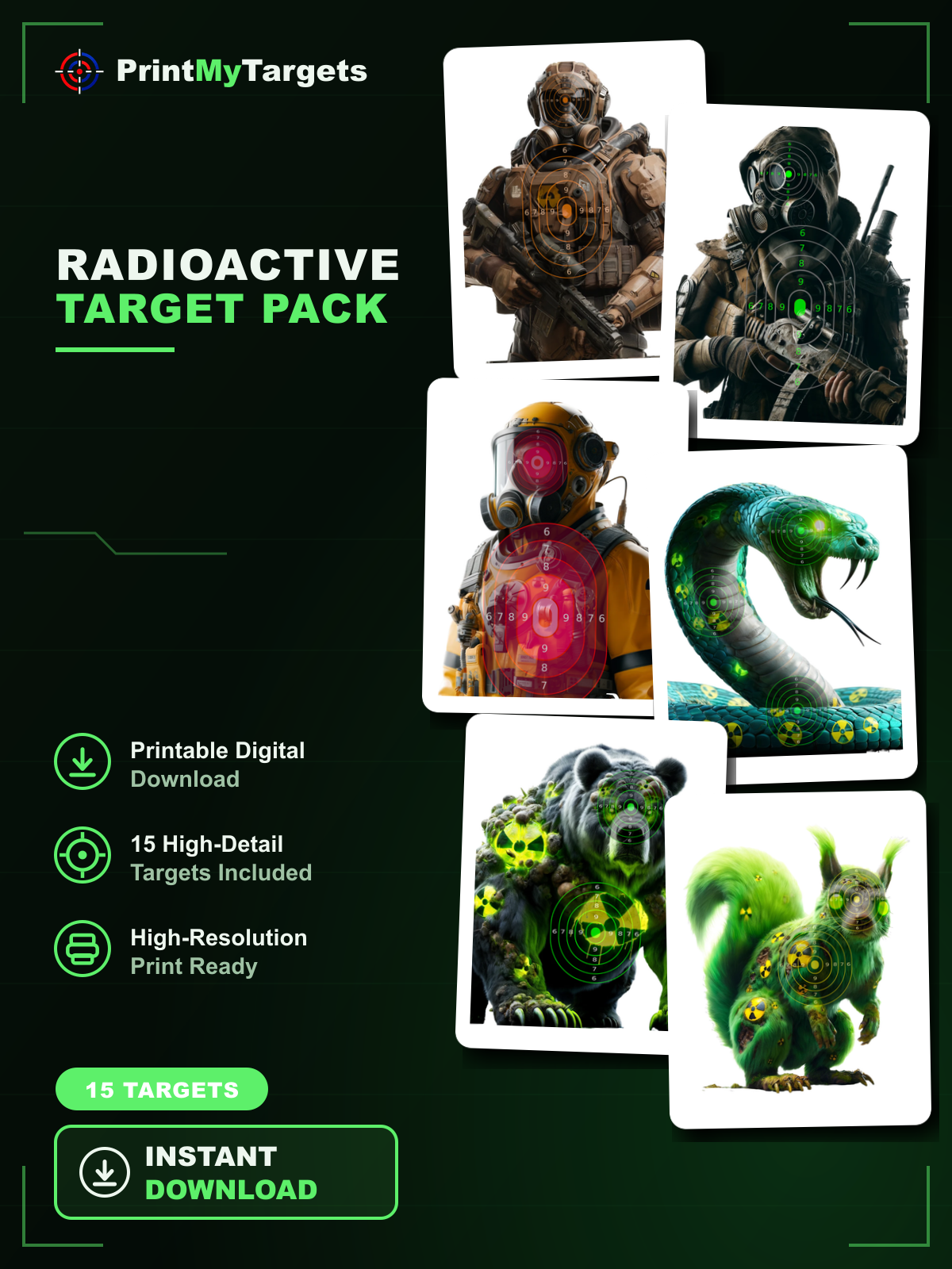 Radioactive Pack (15 Targets)