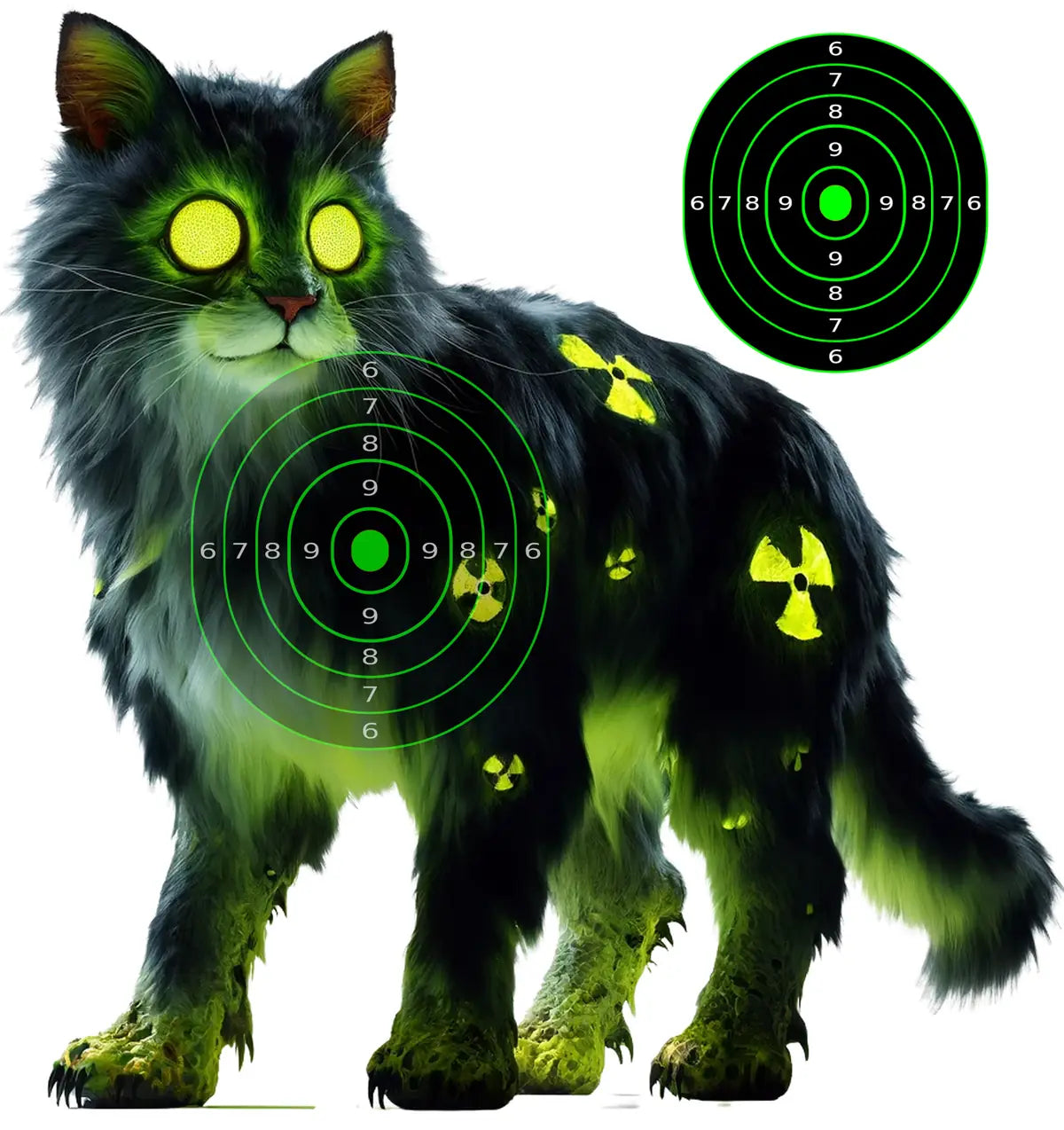 Radioactive Target 13 - Printable Shooting Target