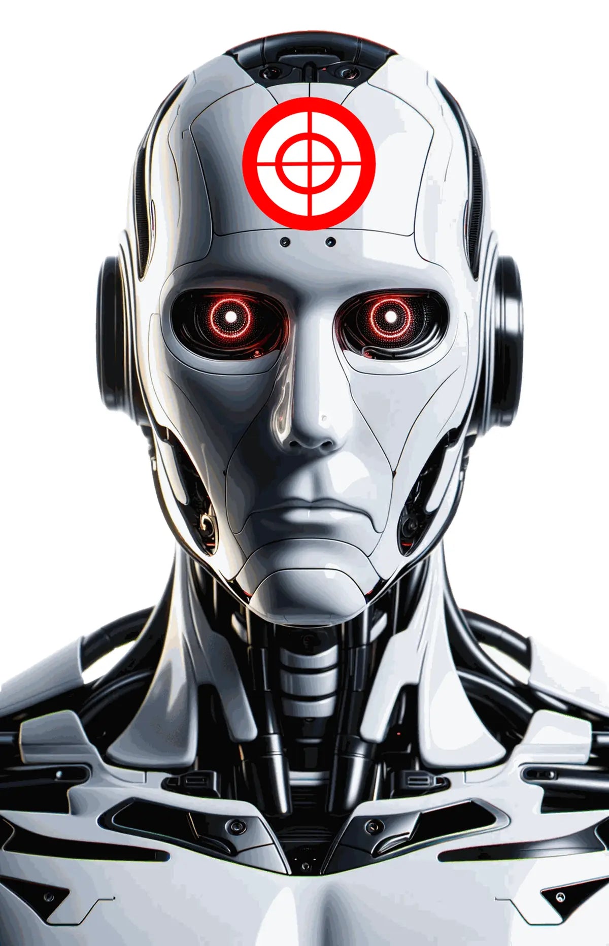 Robot And Drones Target 19 - Printable Shooting Target