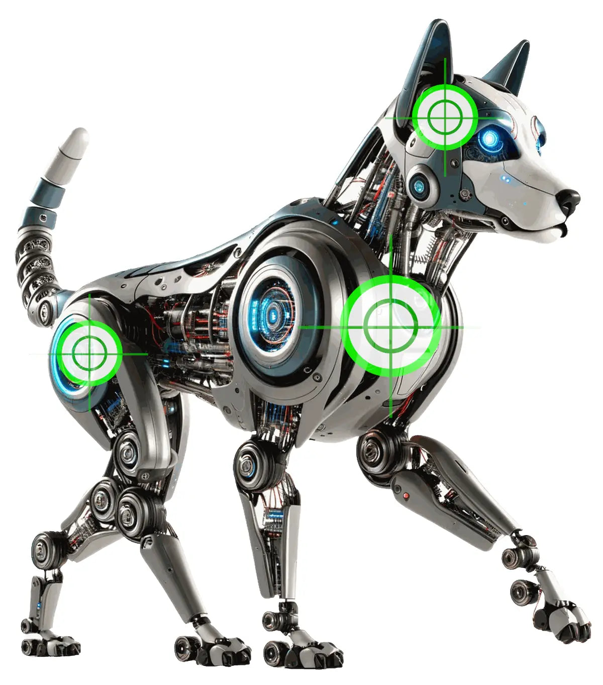 Robot And Drones Target 22 - Printable Shooting Target