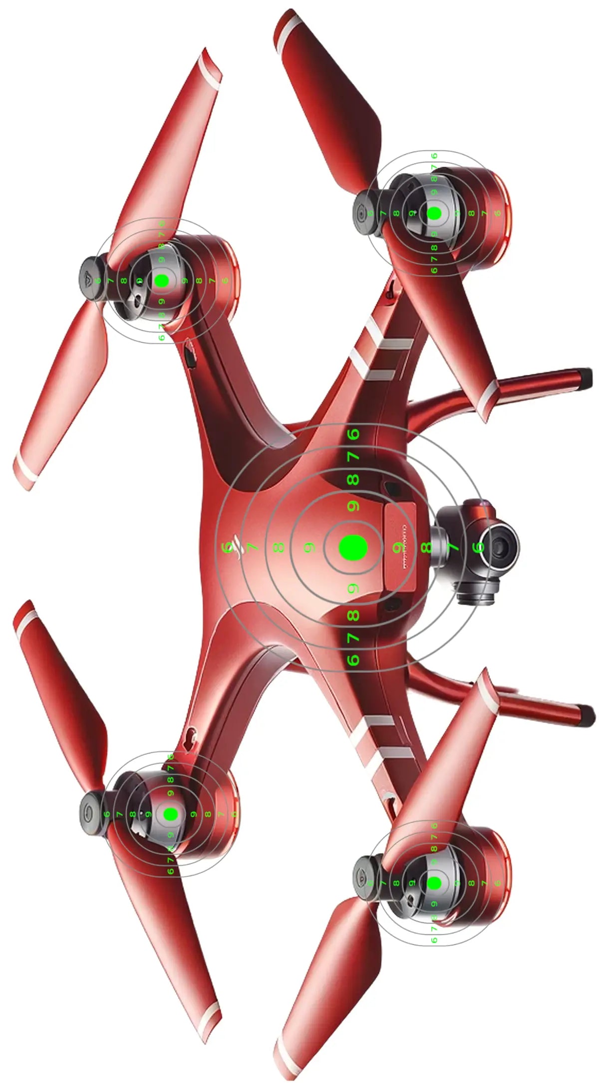 Robot And Drones Target 23 - Printable Shooting Target