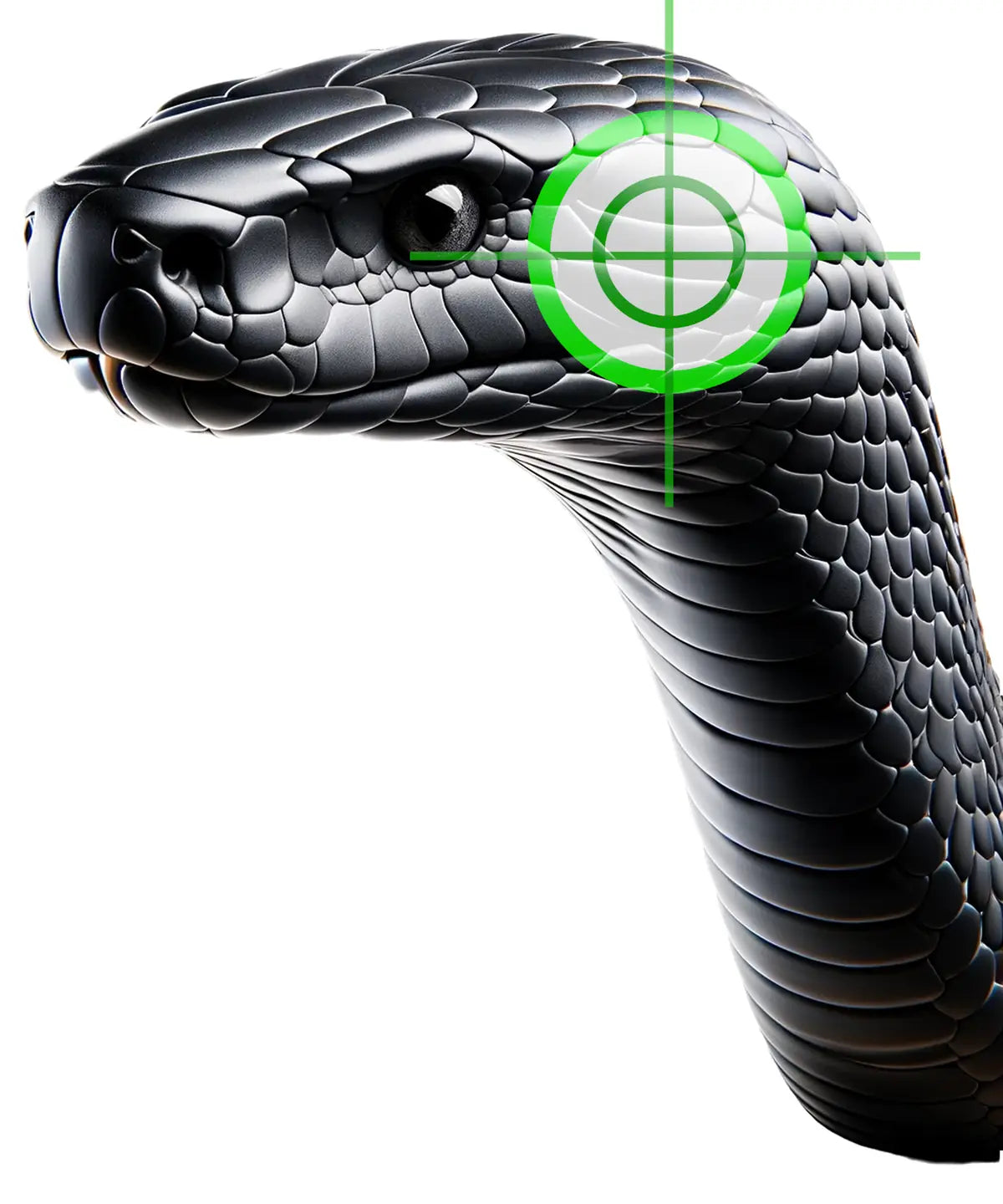 Safari Animals Black Mamba Target 35 - Printable Shooting Target