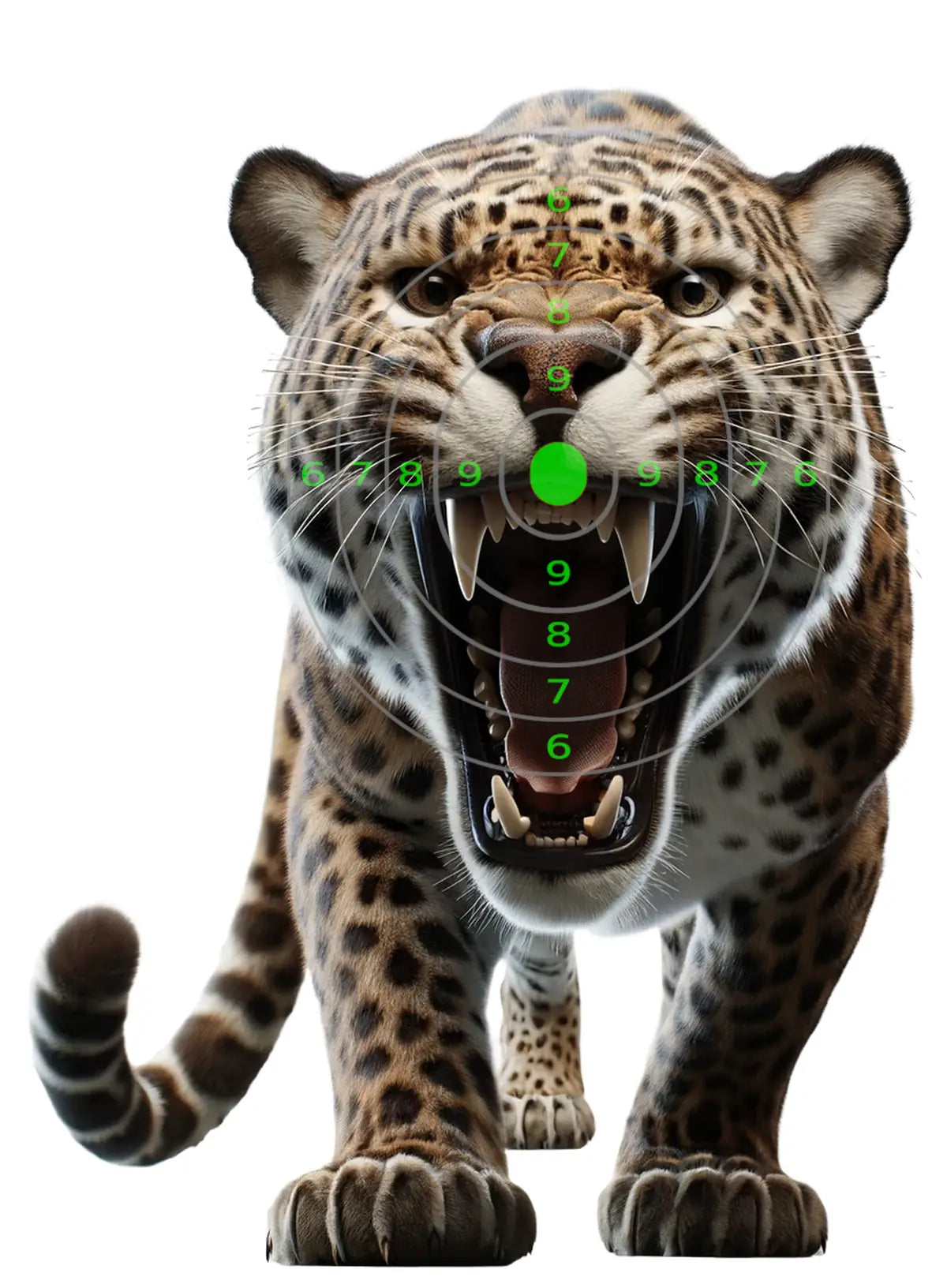 Safari Animals Leopard Target 32 - Printable Shooting Target