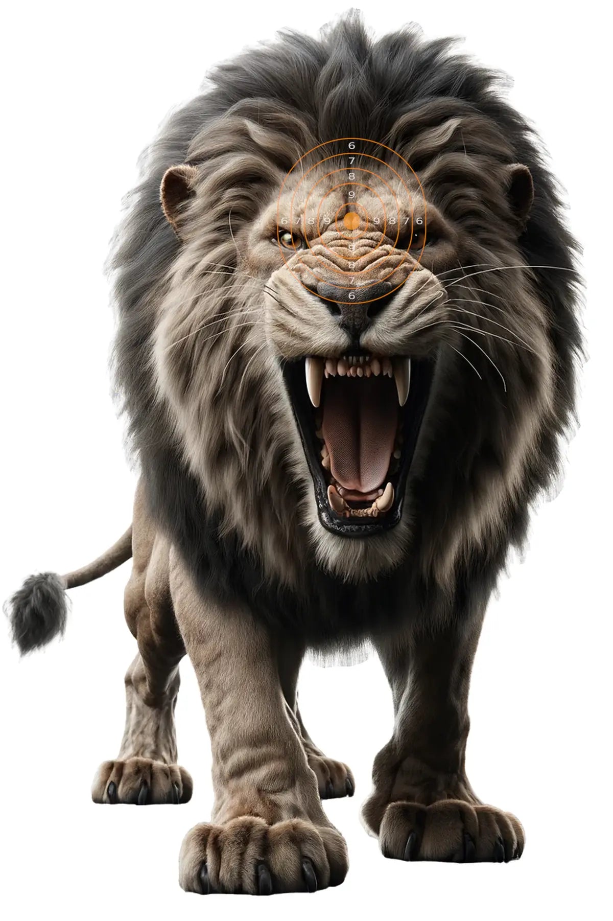 Safari Animals Lion Target 29 - Printable Shooting Target
