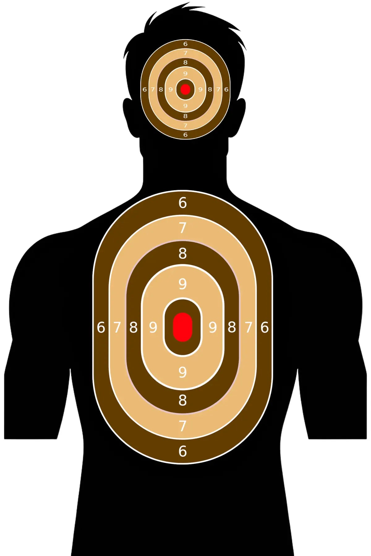 Silhouette Target 34 - Printable Shooting Target