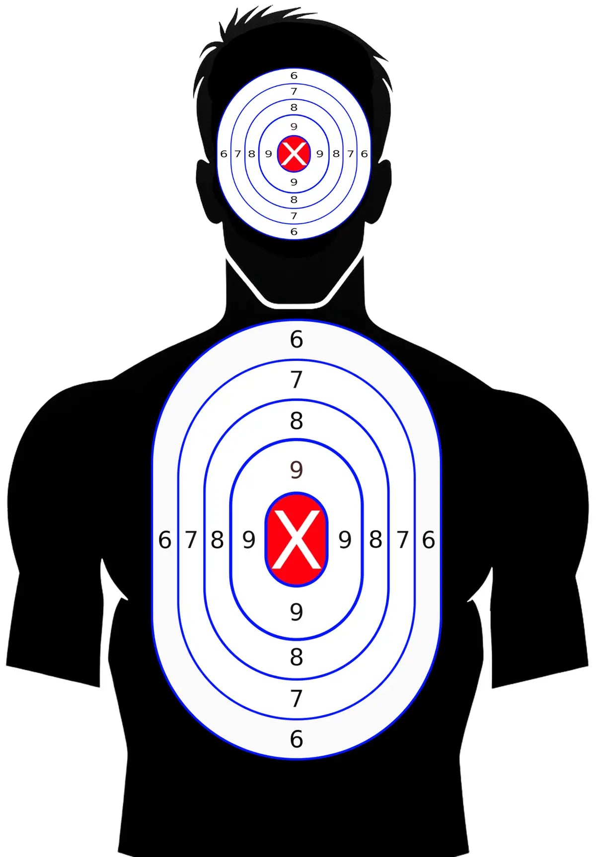 Silhouette Target 35 - Printable Shooting Target