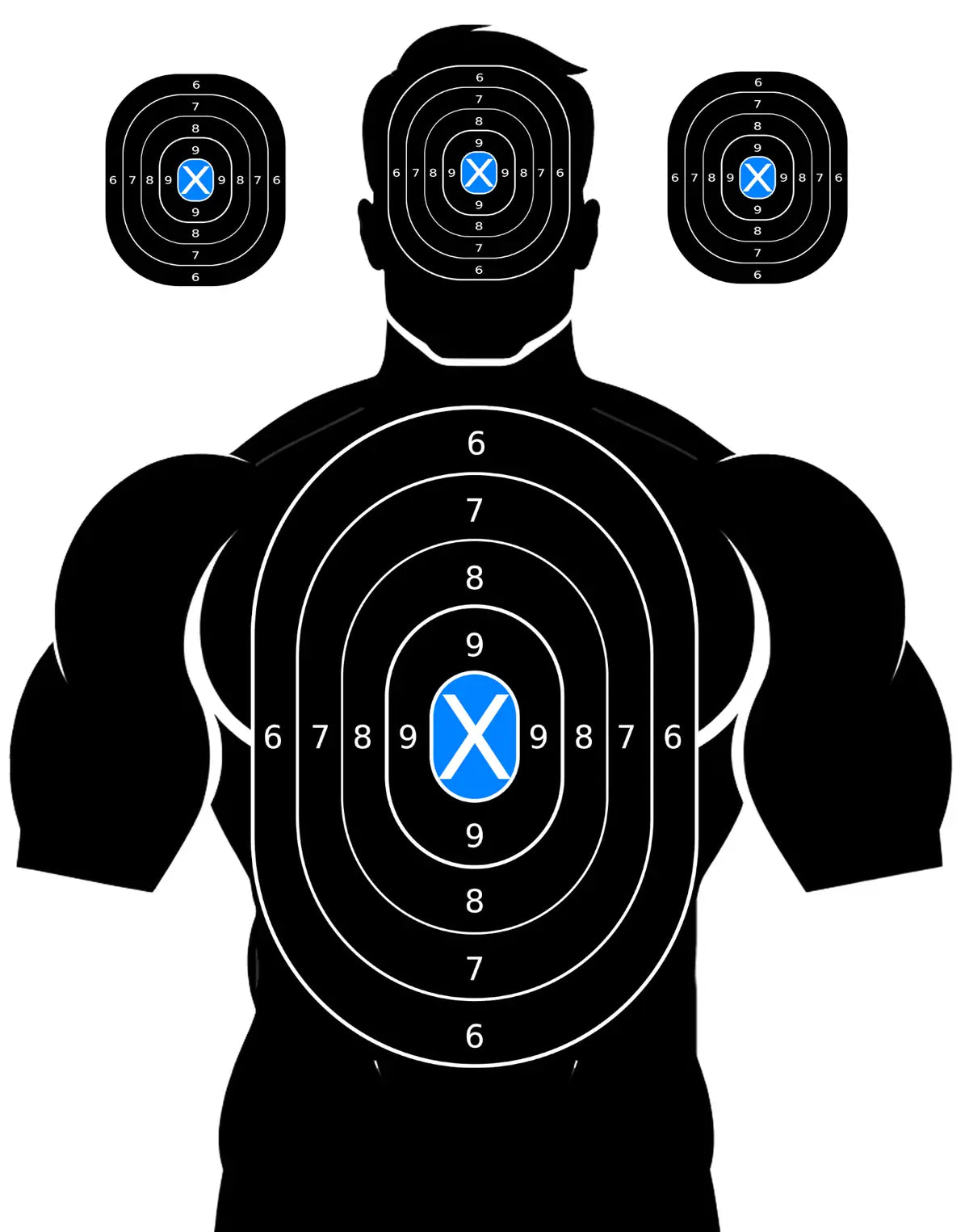 Silhouette Target 41 - Printable Shooting Target