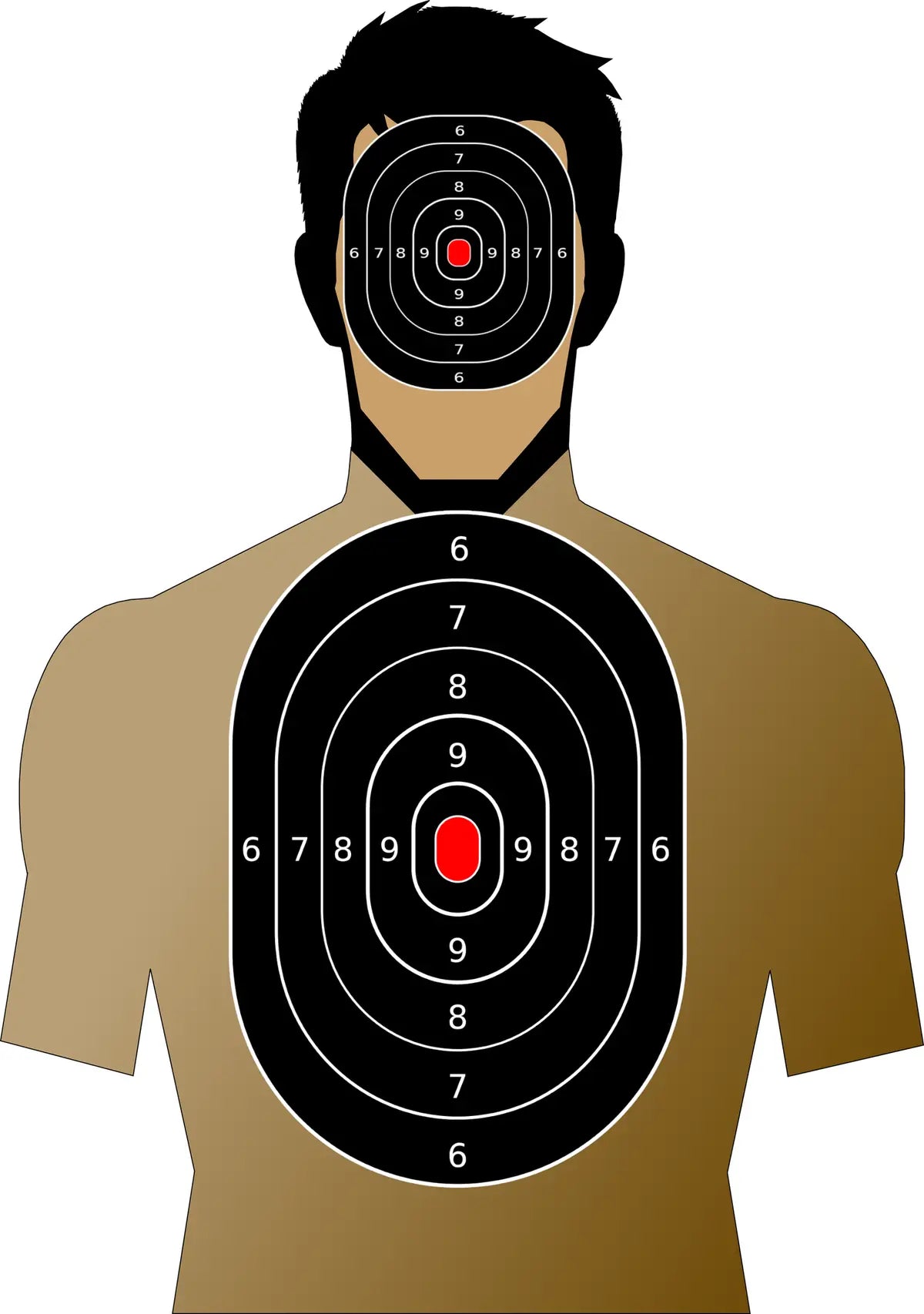 Silhouette Target 63 - Printable Shooting Target