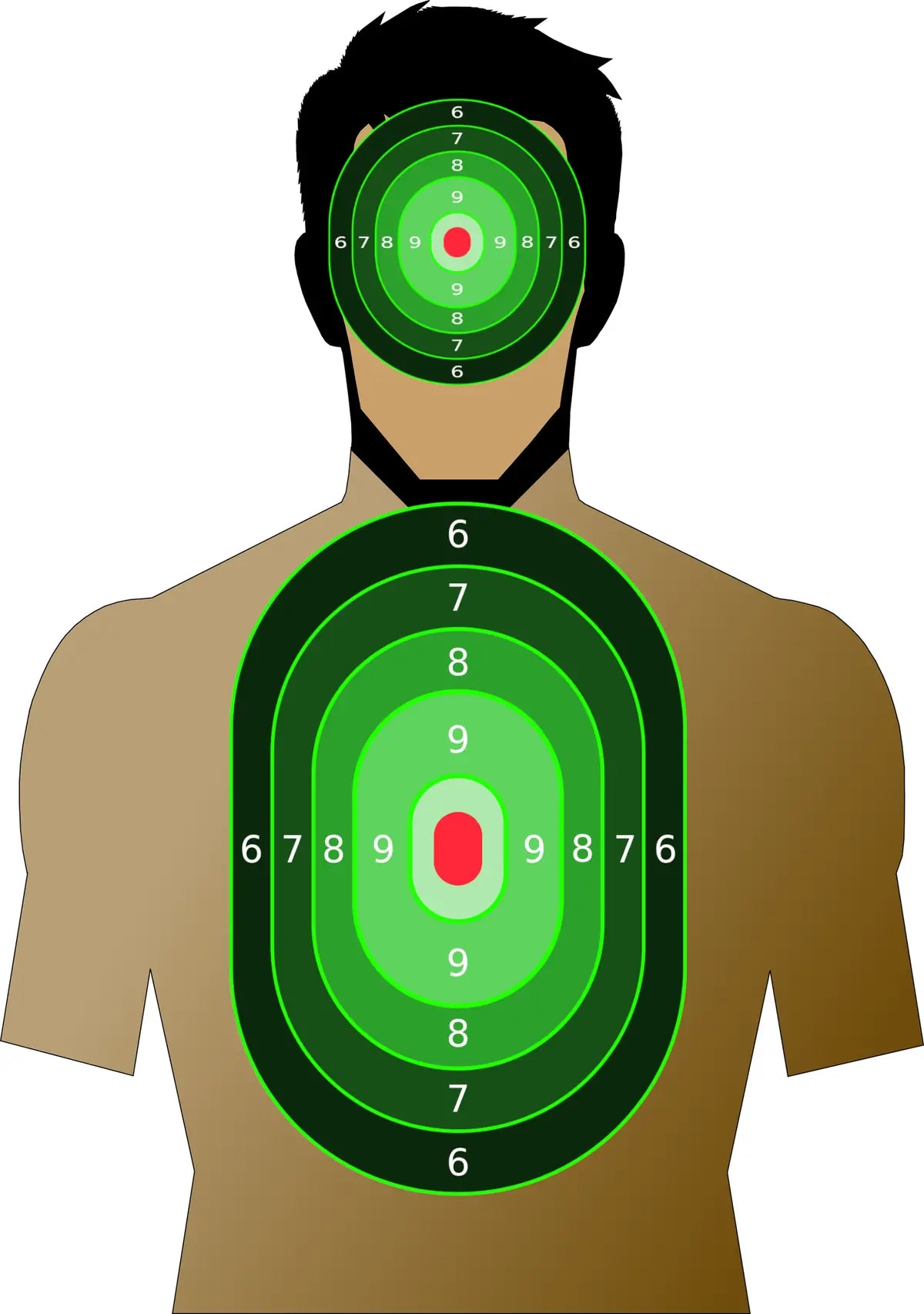 Silhouette Target 65 - Printable Shooting Target