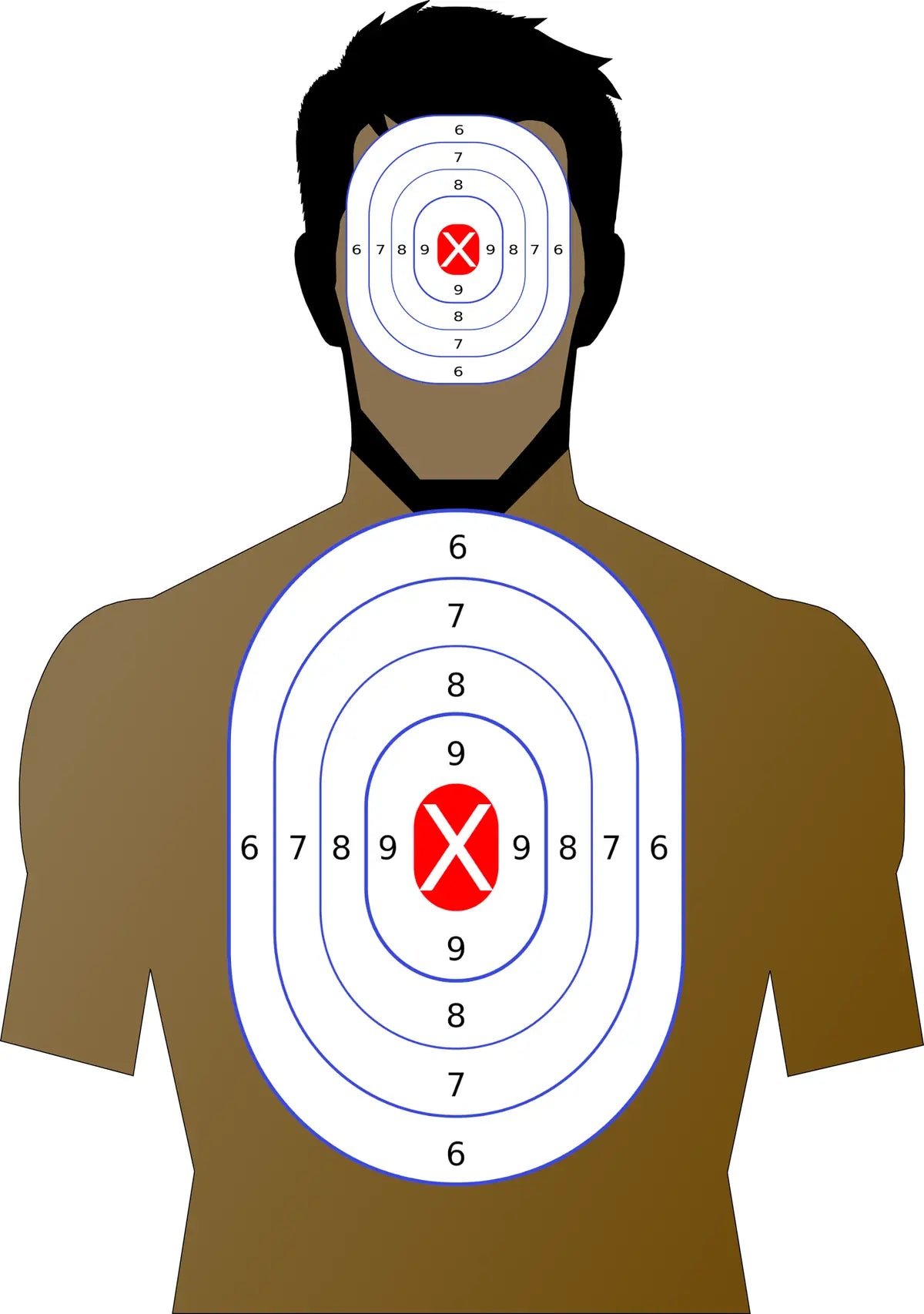 Silhouette Target 66 - Printable Shooting Target
