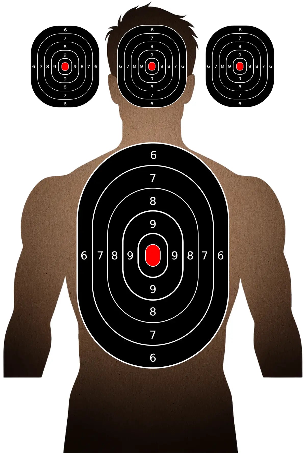 Silhouette Target 8 - Printable Shooting Target