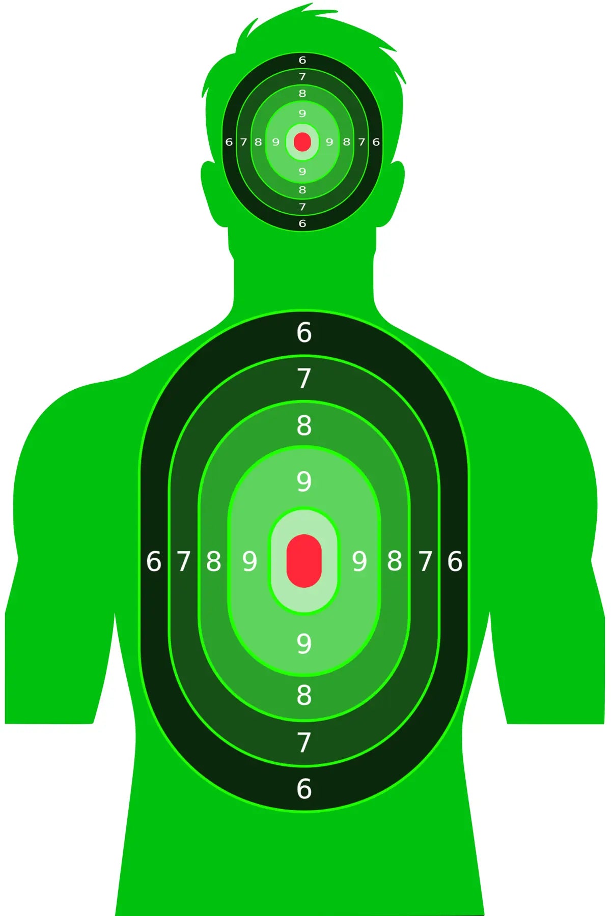 Silhouette Target 89 - Printable Shooting Target