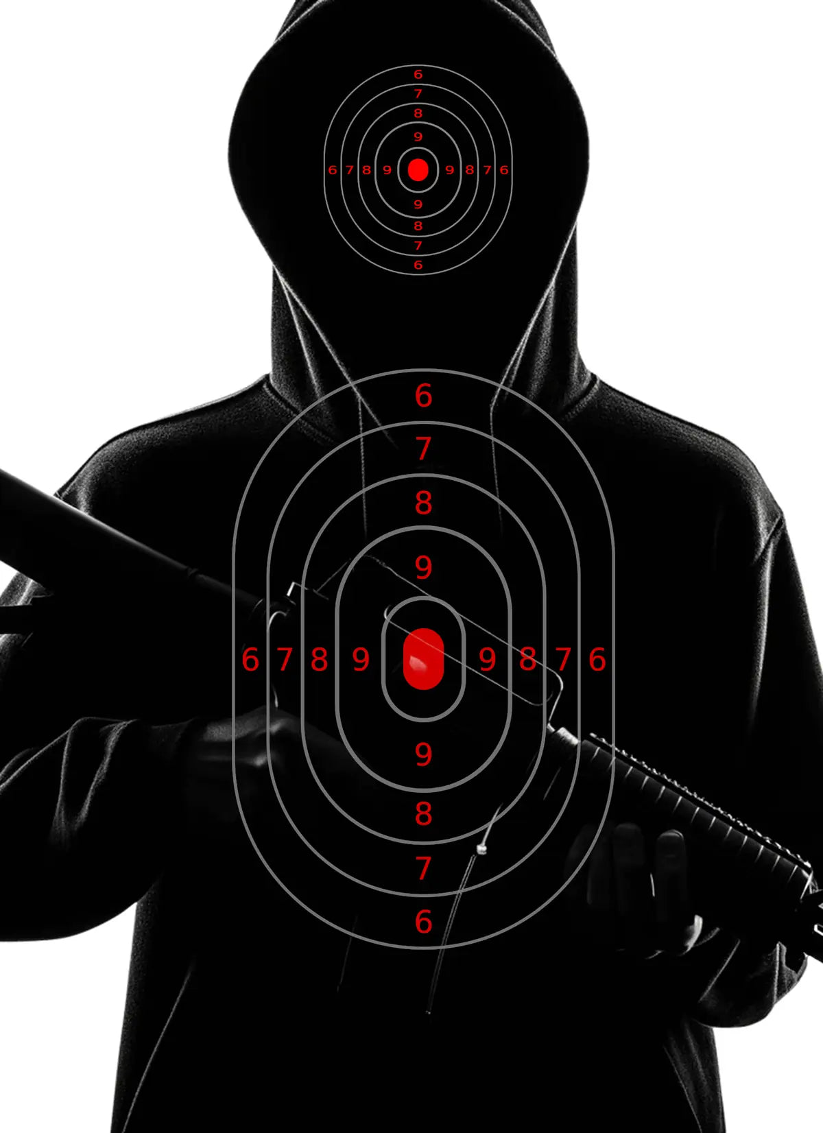 Silhouette Target 95 - Printable Shooting Target