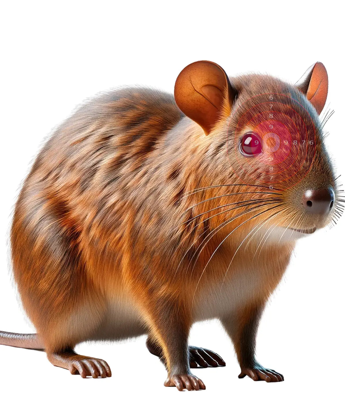South American Agouti Target 41 - Printable Shooting Target
