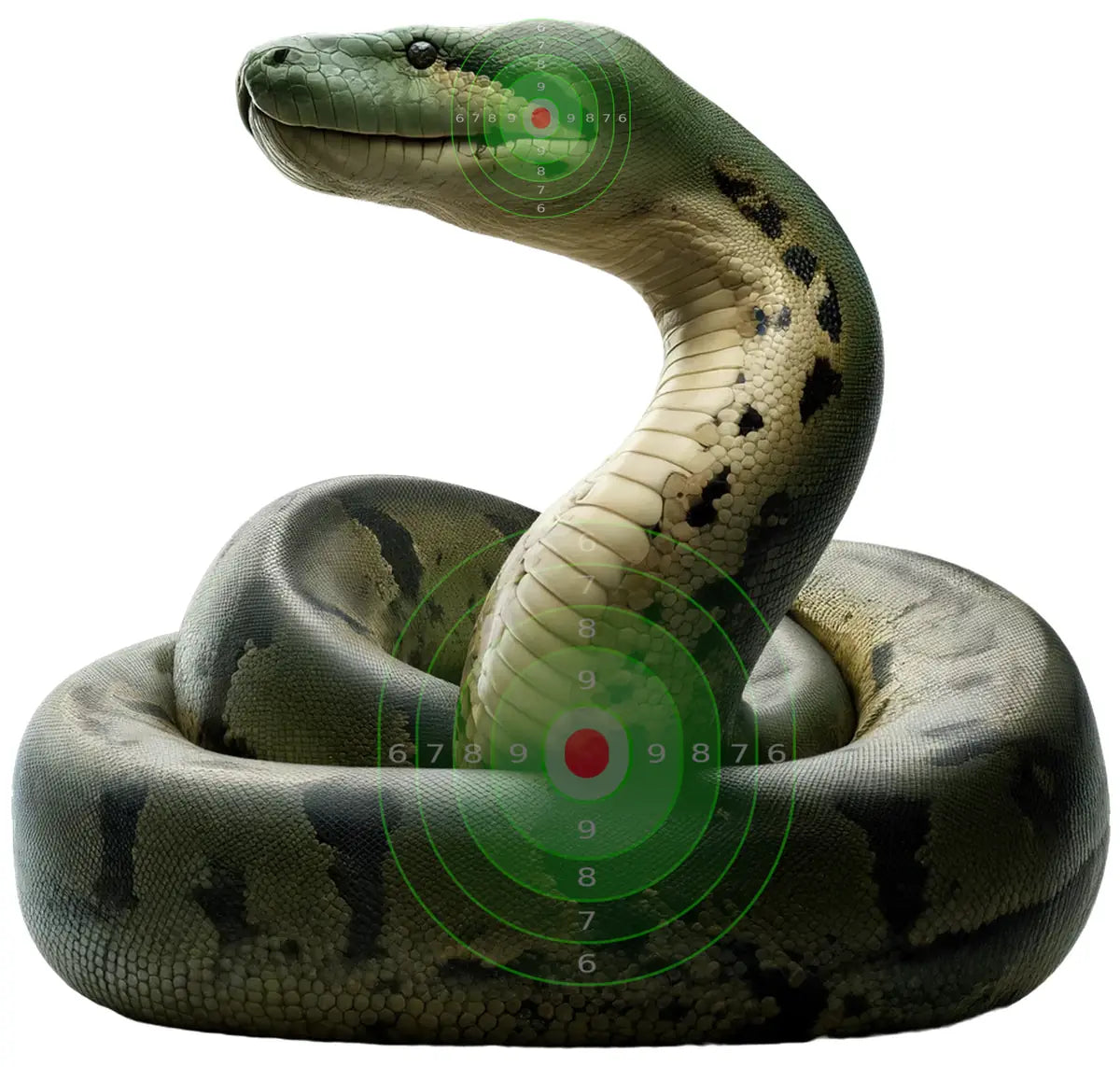 South American Anaconda Target 13 - Printable Shooting Target