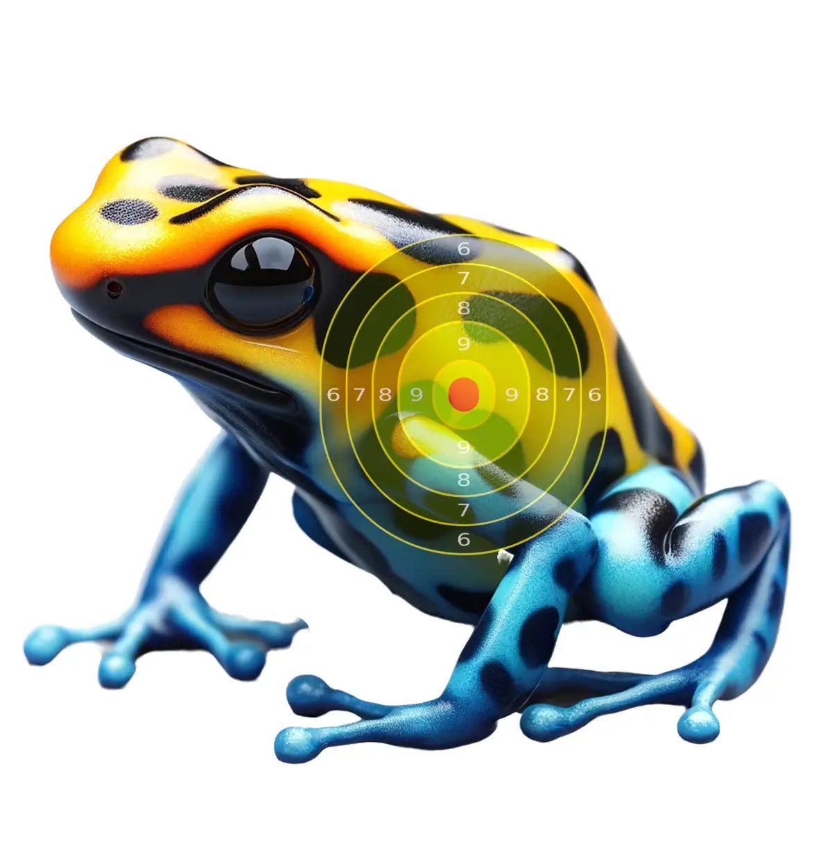 South American Poison Dart Frogtarget 19 - Printable Shooting Target