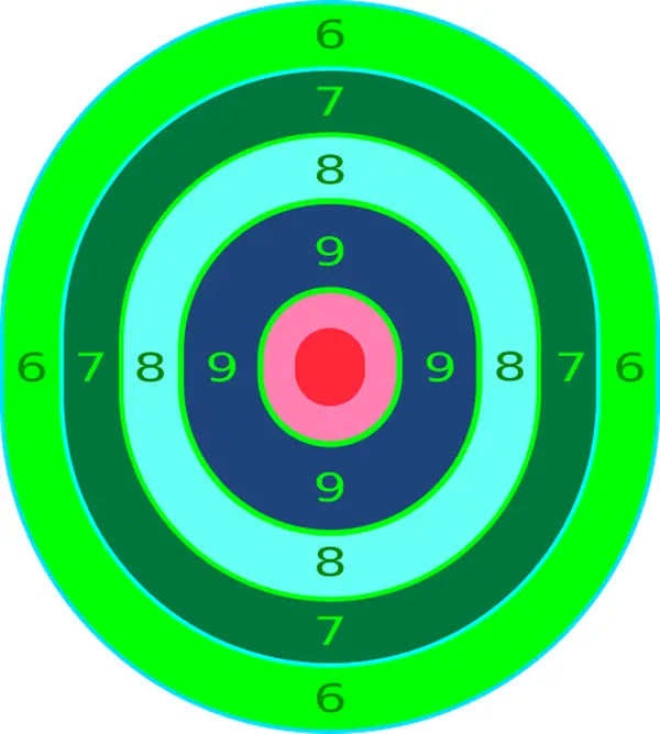 Bullseye Range Pack (50 Targets)